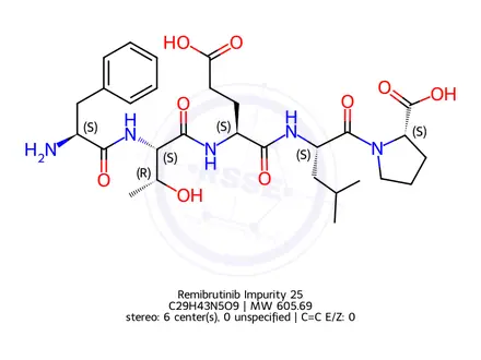 Chemical structure of Brensocatib Enantiomer