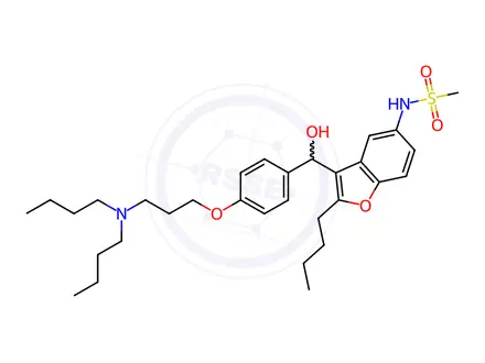 Chemical structure of Dronedarone Impurity 95