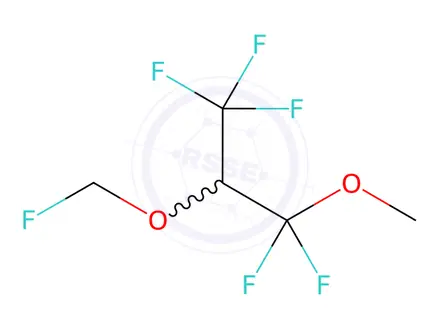 Chemical structure of Sevoflurane Impurity 52