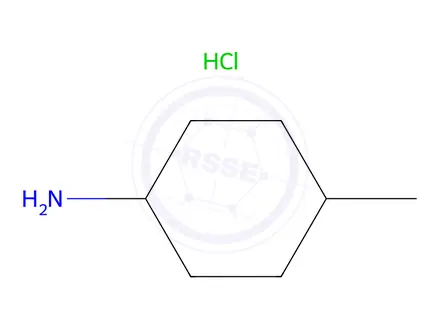 Chemical structure of (TRANS)-4-METHYL CYCLOHEXYL AMINE HYDROCHLORIDE
