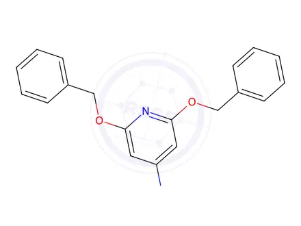 Chemical structure of 2,6-Bis(benzyloxy)pyridin-4-amine