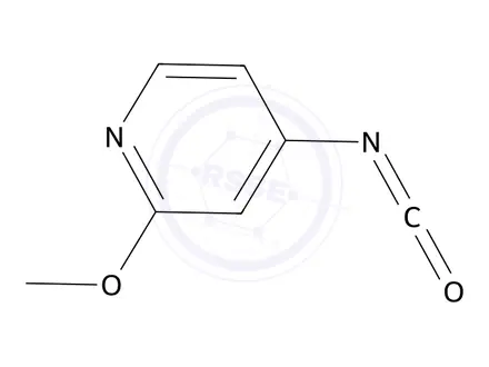 Chemical structure of 4-Isocyanato-2-methoxypyridine