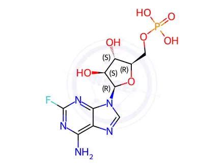 Chemical structure of Fludarabine Phosphate