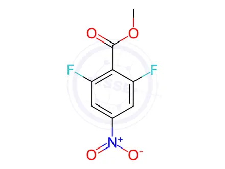 Chemical structure of Methyl 2,6-difluoro-4-nitrobenzoate