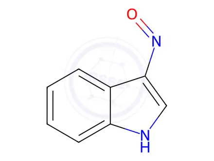 Chemical structure of 3-nitroso-1H-indole