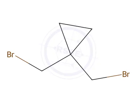 Chemical structure of 1,1-Bis(bromomethyl)cyclopropane