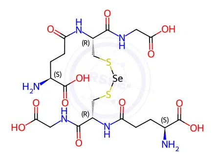 Chemical structure of SELENO-DIGLUTATHIONE