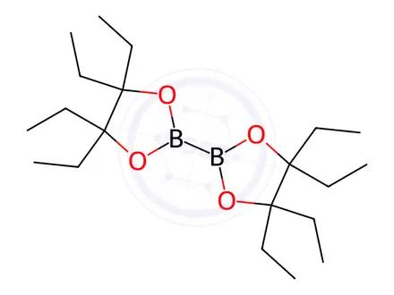 Chemical structure of 4,4,4',4',5,5,5',5'-Octaethyl-2,2'-bi(1,3,2-dioxaborolane)
