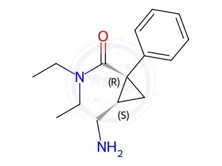 Chemical structure of Milnacipran