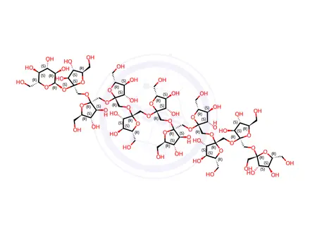 Chemical structure of Fructo-oligosaccharide DP11/GF10