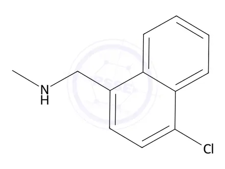 Chemical structure of 1-(4-Chloronaphthalen-1-yl)-N-methylmethanamine