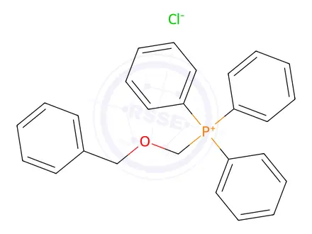Chemical structure of ((Benzyloxy)methyl)triphenylphosphonium chloride
