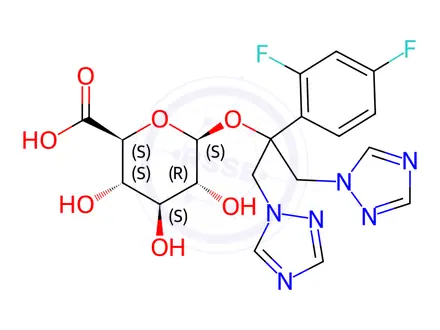 Chemical structure of Fluconazole Impurity 44