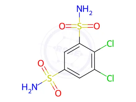 Chemical structure of Diclofenamide