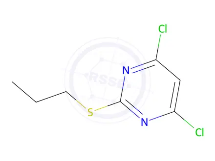 Chemical structure of 4,6-Dichloro-2-propylsulfanyl-pyrimidine