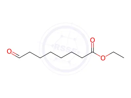 Chemical structure of ethyl 8-oxo-octanoate