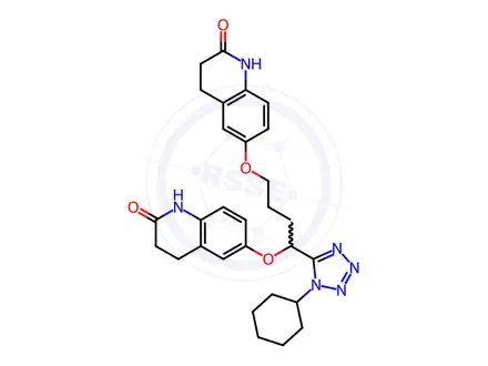 Chemical structure of Cilostazol Impurity 3
