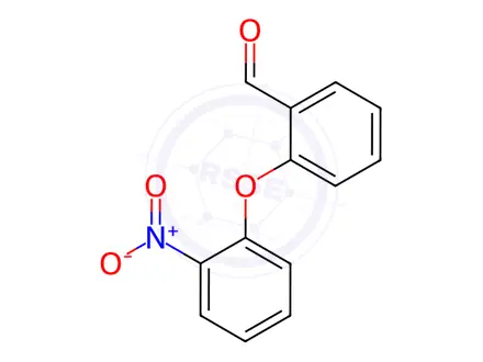 Chemical structure of 2-(2-Nitrophenoxy)benzaldehyde