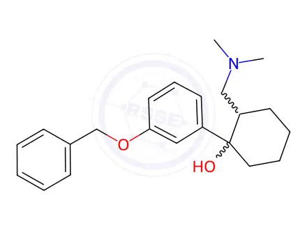 Chemical structure of 1-(3-(Benzyloxy)phenyl)-2-((dimethylamino)methyl)cyclohexanol