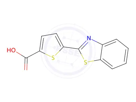 Chemical structure of 5-(1,3-Benzothiazol-2-yl)thiophene-2-carboxylic Acid
