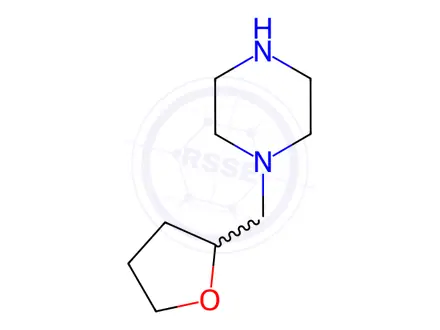 Chemical structure of 1-(Oxolan-2-ylmethyl)piperazine