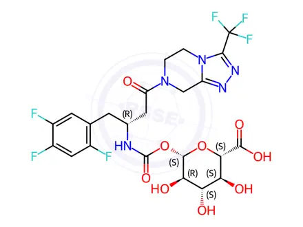 Chemical structure of Sitagliptin Impurity 63
