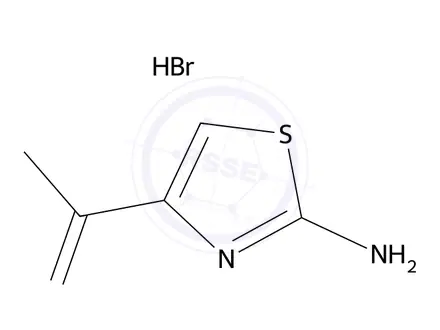 Chemical structure of 1-(2-Aminothiazol-4-yl)ethan-1-one hydrobromide