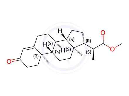 Chemical structure of Progesterone Impurity 33