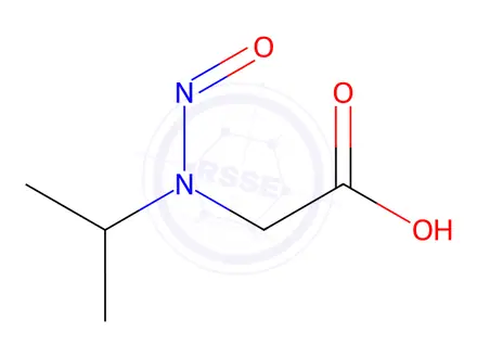 Chemical structure of Isoprenaline Hydrochloride Impurity 56 (N-Nitroso Isoprenaline Hydrochloride Impurity 55)