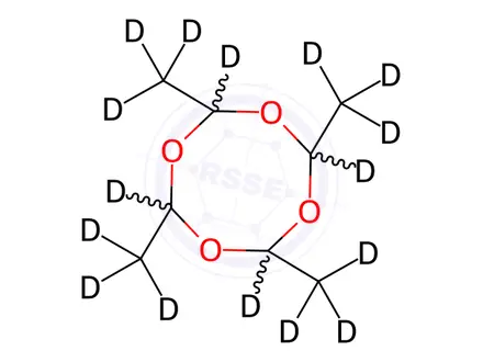 Chemical structure of Metaldehyde-d16