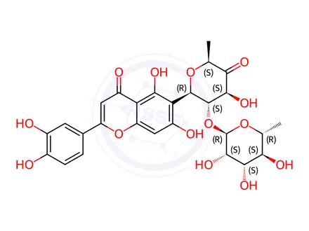 Chemical structure of Maysin