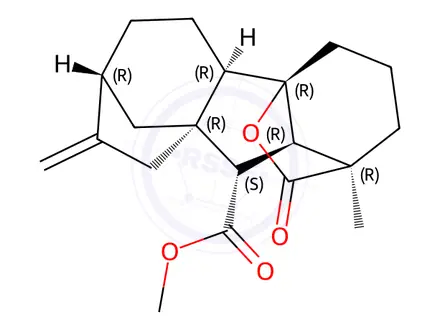 Chemical structure of Gibberellin Related Compound (2112-08-5)