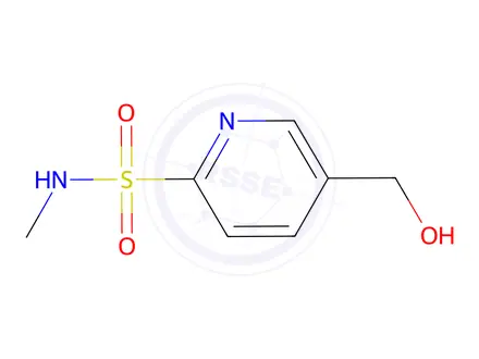 Chemical structure of 5-(Hydroxymethyl)-N-methylpyridine-2-sulfonamide