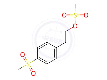 Chemical structure of Methanesulfonic Acid 2-(4-Methanesulfonyl-Phenyl)-Ethyl Ester