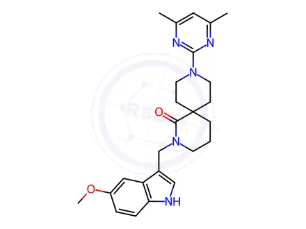 Chemical structure of OREXIN RECEPTOR ANTAGONIST 2