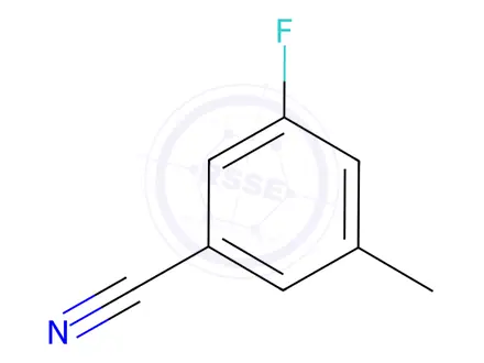 Chemical structure of 3-Fluoro-5-methylbenzonitrile