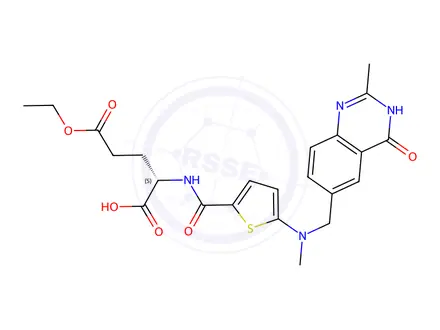 Chemical structure of Raltitrexed Impurity 35