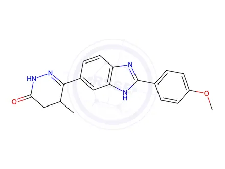 Chemical structure of Pimobendan