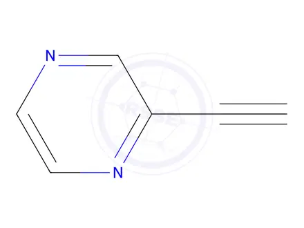 Chemical structure of 2-Ethynylpyrazine