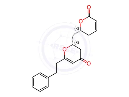 Chemical structure of 7',8'-Dihydroobolactone