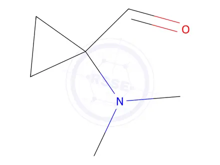 Chemical structure of 1-(Dimethylamino)cyclopropanecarbaldehyde
