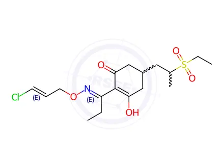 Chemical structure of Clethodim Sulfone