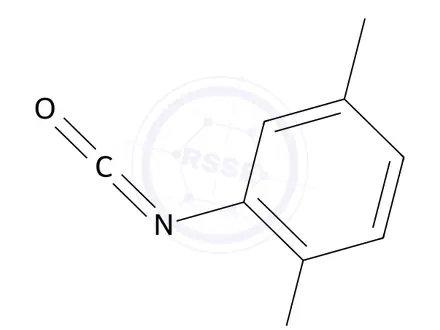 Chemical structure of 2-Fluoro-5-methylphenylisocyanate