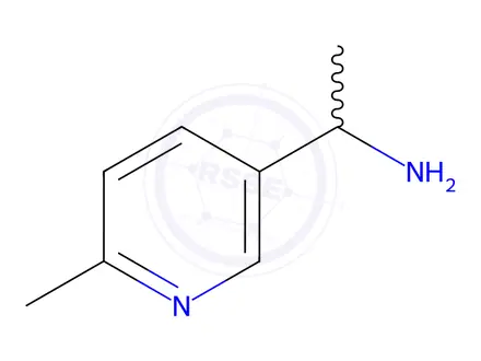Chemical structure of 1-(6-methylpyridin-3-yl)ethanamine