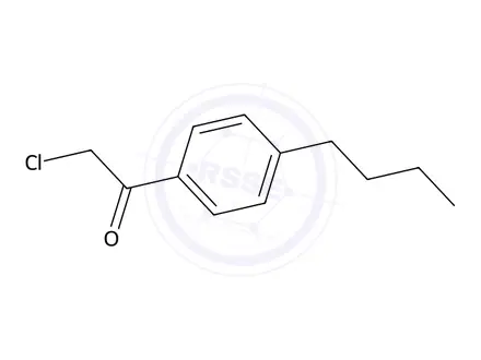 Chemical structure of 1-(4-butylphenyl)-2-chloroethanone
