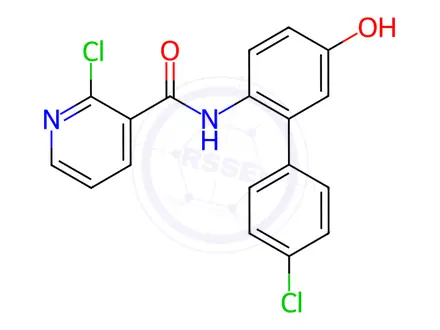 Chemical structure of Bixafen Impurity 47