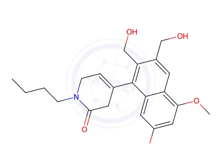 Chemical structure of PTH (1-31) (HUMAN)