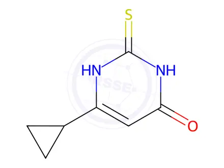 Chemical structure of Propylthiouracil Impurity 4