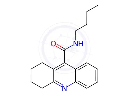 Chemical structure of N-Butyl-1,2,3,4-tetrahydroacridine-9-carboxamide