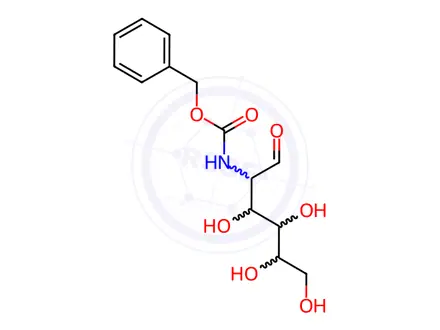 Chemical structure of 2-N-Carbobenzyloxy-2-deoxy-D-glucosamine